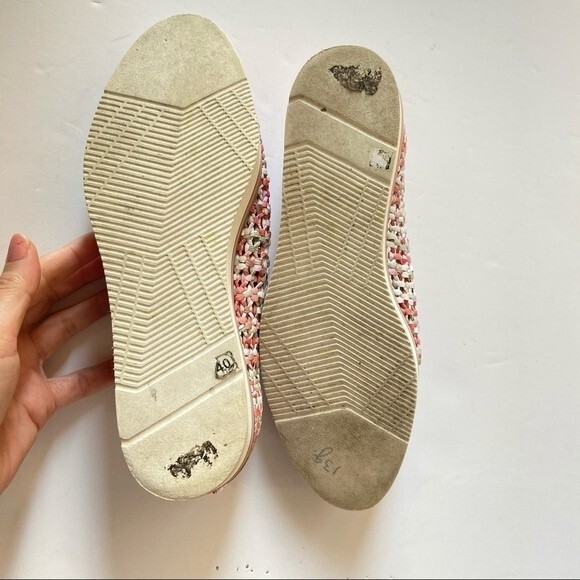 Melvin & Hamilton Pink Cyrene Woven Derby Lace Up Shoe 40 - Picture 9 of 12